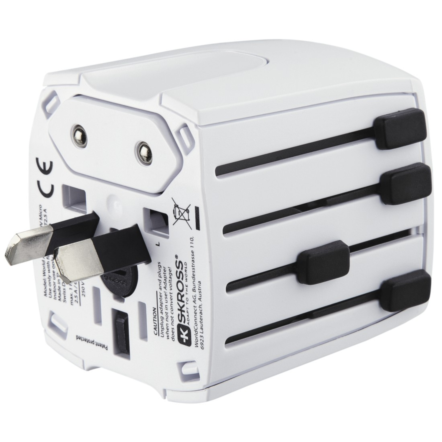 HAMA Adaptateur de voyage Universel MUV Micro (223472)
