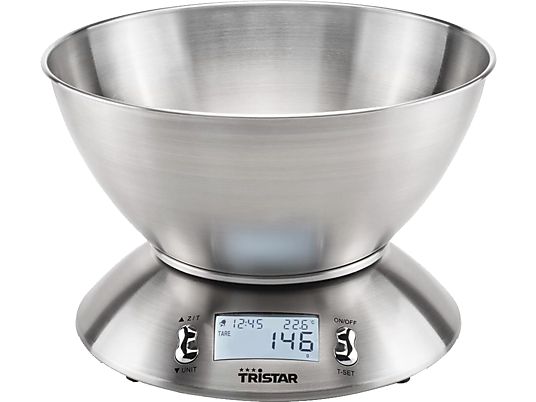 TRISTAR KW-2436 - Balance de cuisine électronique (Acier inoxydable)