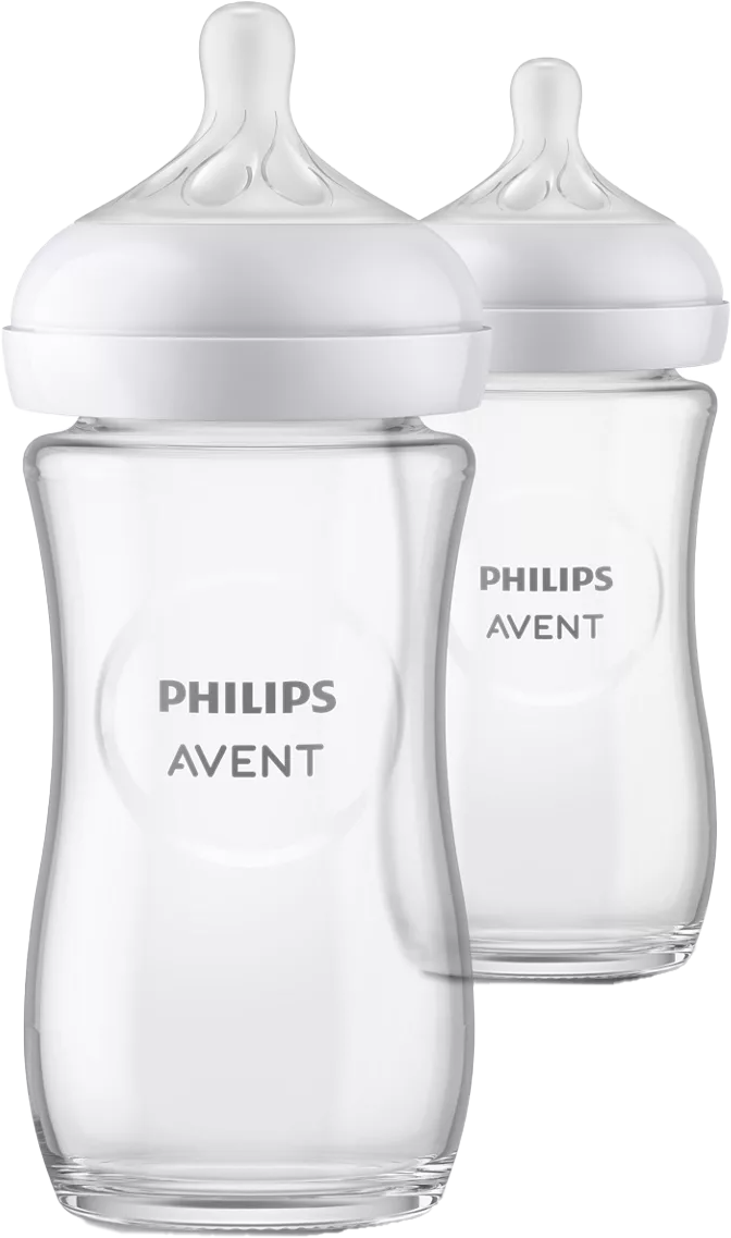 PHILIPS AVENT Natural SCY933/02 Üveg cumisüveg, 2db, 240ml