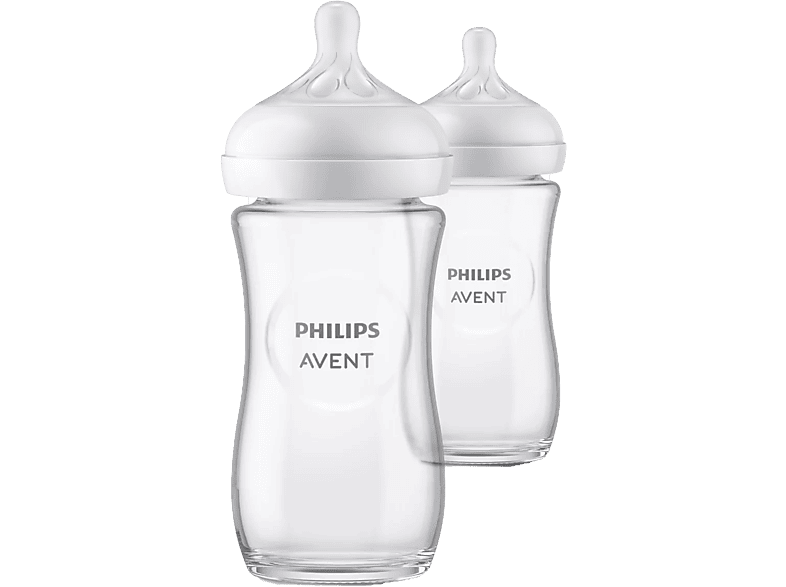 PHILIPS AVENT Natural SCY933/02 Üveg cumisüveg, 2db, 240ml