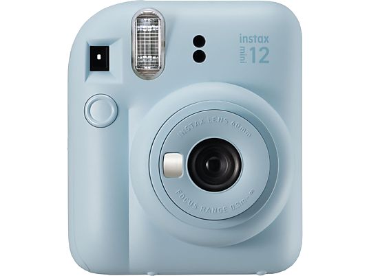 FUJIFILM instax mini 12 - Caméra à image instantanée Bleu Pastel