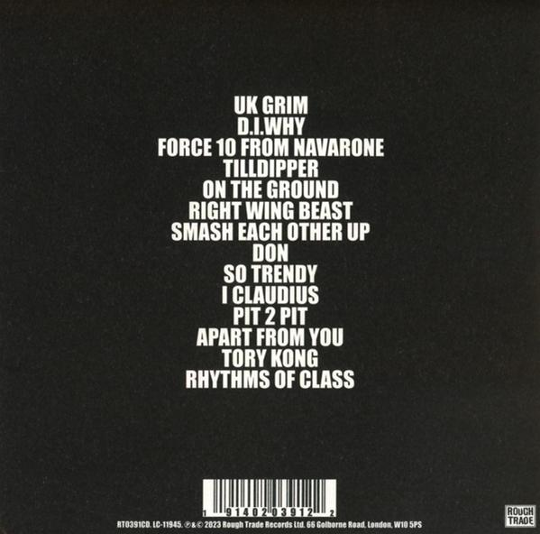 Trackliste für ein Album. Enthält Künstler- und Titelnamen in einer Liste.