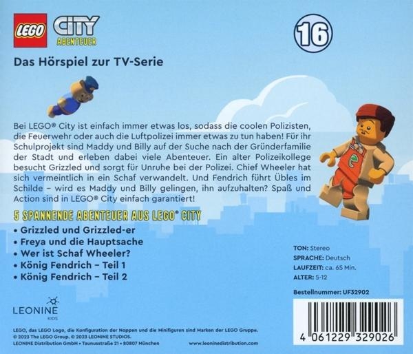 VARIOUS - LEGO City-TV-Serie (CD) - CD 16
