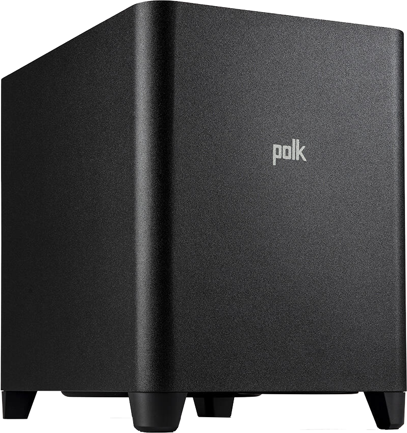 Fekete Polk mélynyomó fekete felületen. Egyszerű design.