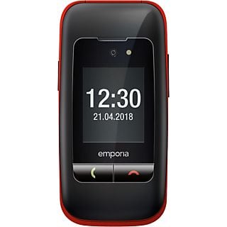 EMPORIA One Senior Feature Phone - 32 MB Zwart/Rood