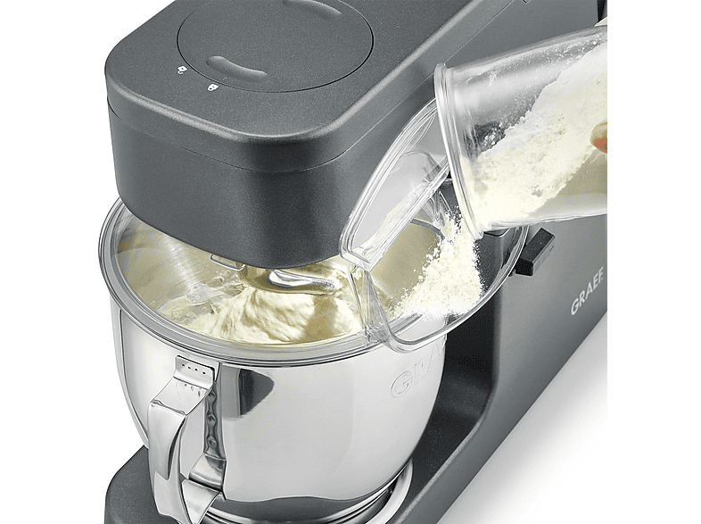 Graef KM 7016 Myestro Küchenmaschine Eisenglimmergrau (Rührschüsselkapazität: 7 l, 800 Watt) — Foto 4 von 4