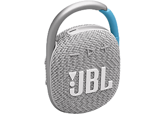 JBL CLIP 4 ECO hordozható bluetooth hangszóró, fehér