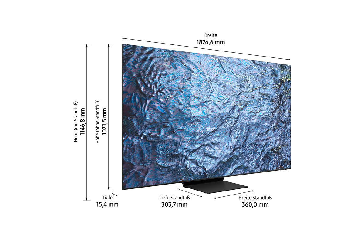SAMSUNG GQ85QN900C Neo QLED TV (Flat, 85 Zoll / 214 cm, UHD 8K, SMART TV, Tizen)