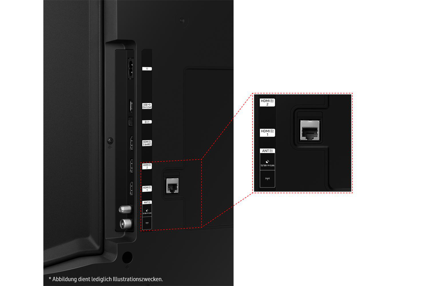 SAMSUNG GU55CU7179 LED TV Zoll TV, cm, 4K, (Flat, SMART / 55 UHD 138 Tizen)