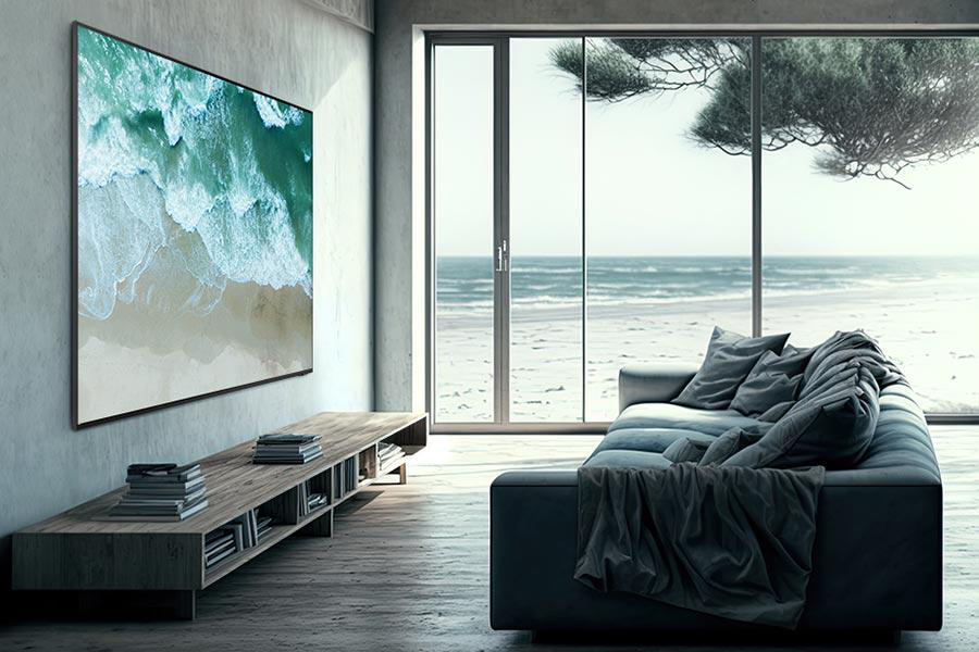 SAMSUNG GQ85QN95C NEO QLED TV (Flat, 85 Zoll / 214 cm, UHD 4K, SMART TV, Tizen)
