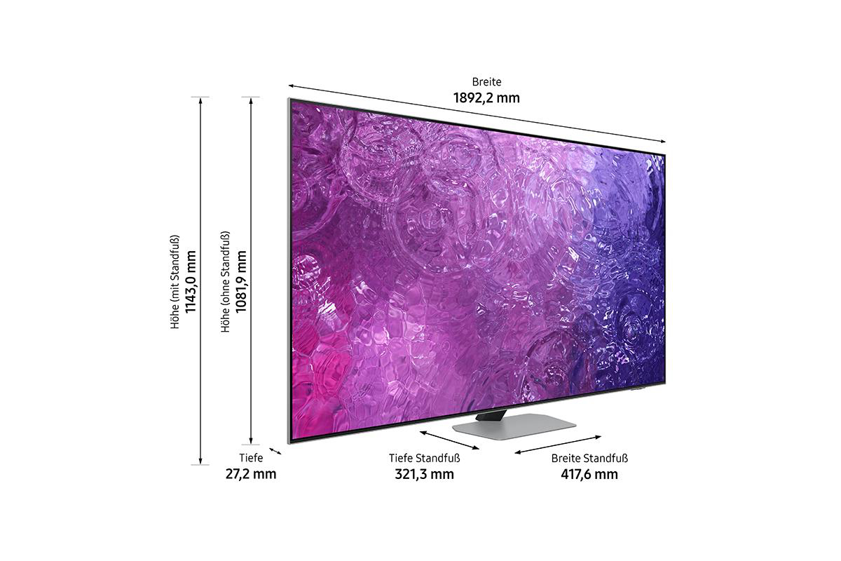 Tizen) NEO Zoll / QLED TV, TV 214 4K, SAMSUNG (Flat, UHD GQ85QN90C 85 cm, SMART