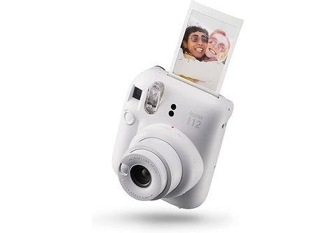 Cámara instantánea  Fujifilm Instax Mini 12, 62× 46 mm, Flash, Blanco  arcilla