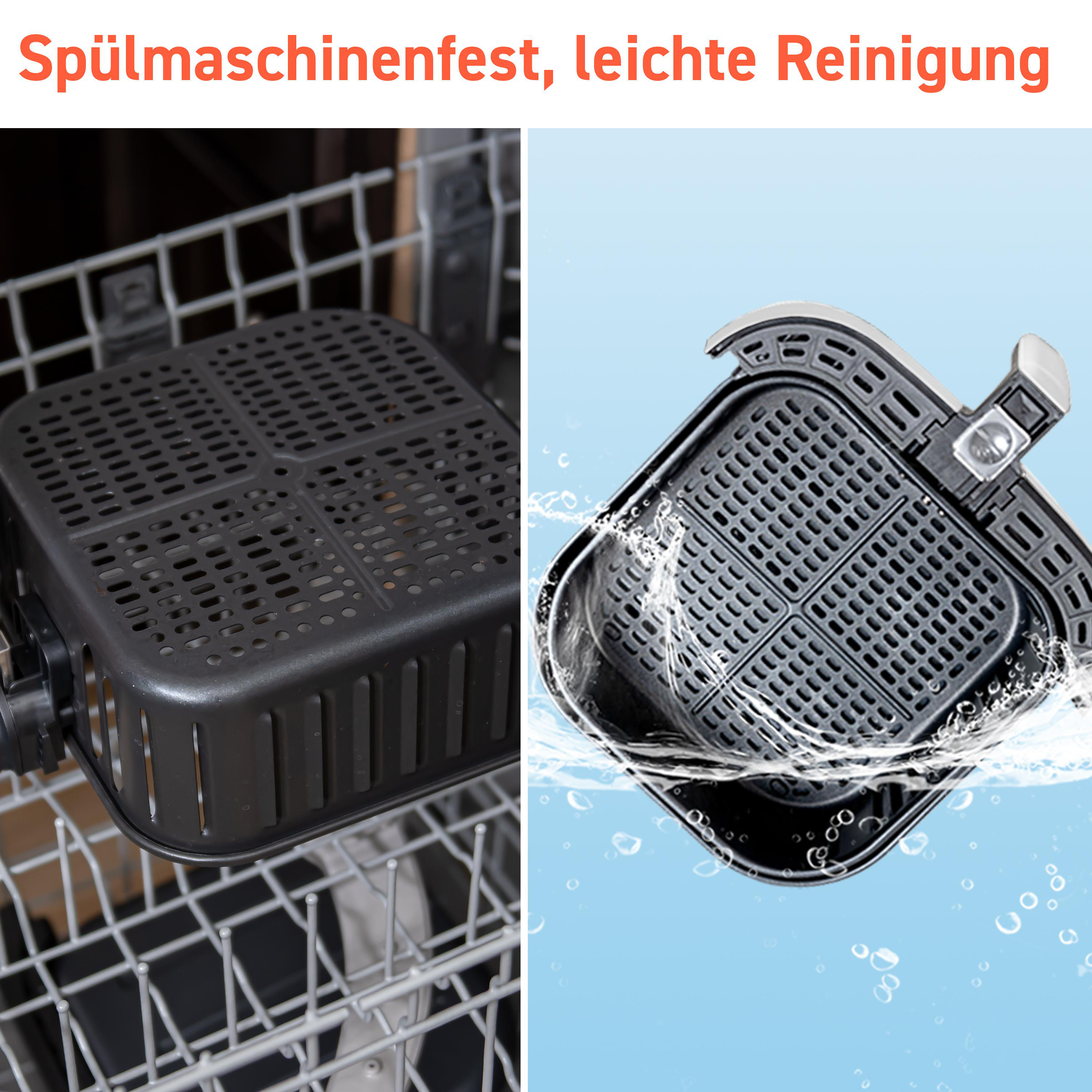 COSORI CP158-AF-RXW Heißluftfritteuse 1700 Watt Weiß