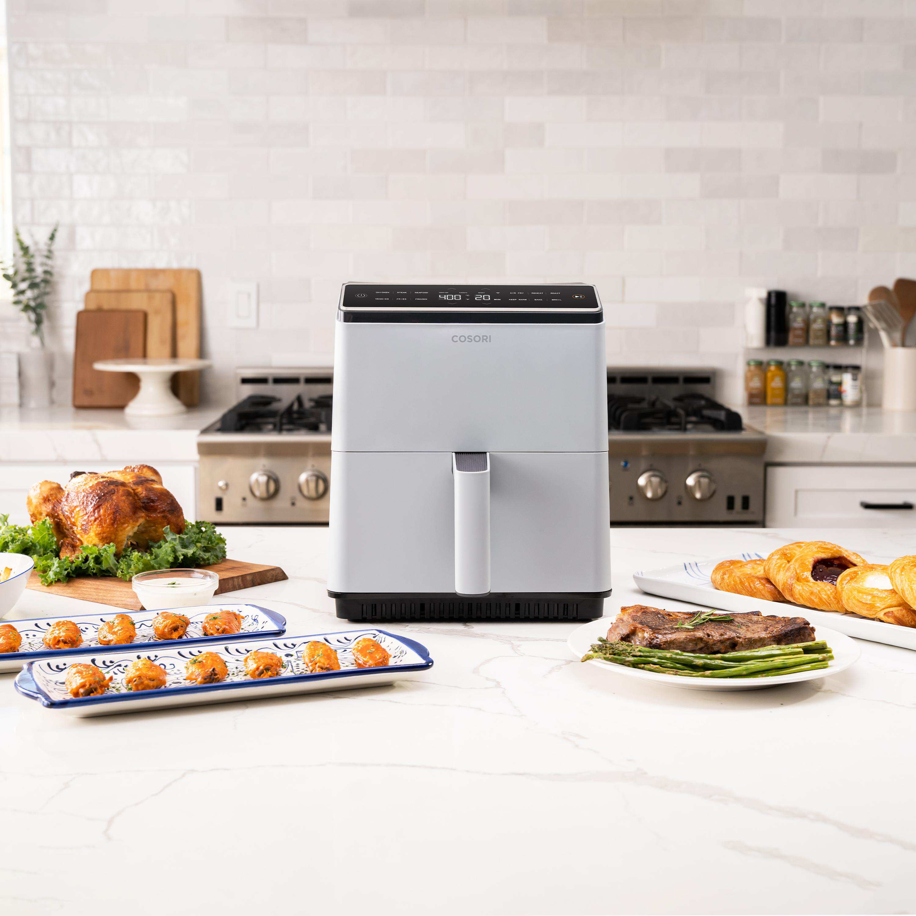 COSORI CAF-P583S-AEUR Heißluftfritteuse 1700 Watt Silber
