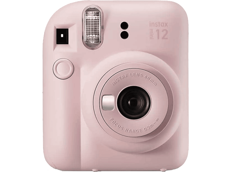 REACONDICIONADO Seminuevo Muy bueno Cámara instantánea - Fujifilm Instax Mini 12, 62× 46 mm, Flash, Rosa pastel