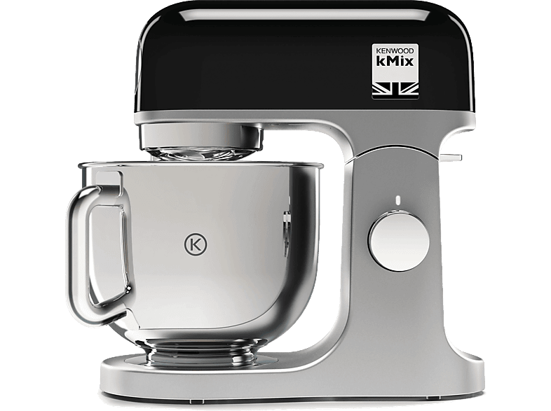 Kenwood kMix KMX750BK, Amasadora repostería, 1000 W, Bol 5 l, 6 Velocidades, Negro Rich