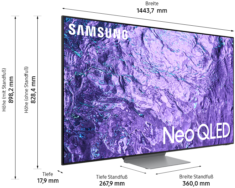 SAMSUNG QE65QN700CT - TV (65 ", UHD 8K, Neo QLED)