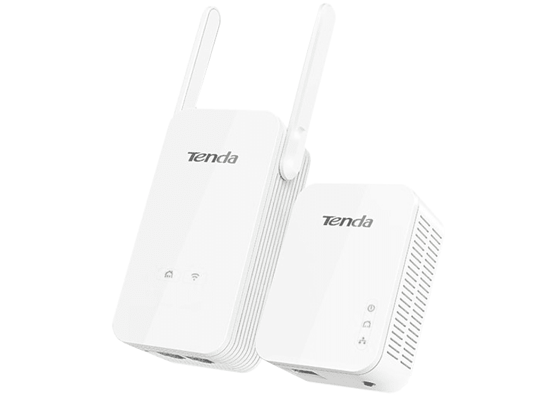 Adaptador Wi-Fi - Tenda PH5, Kit 2, 1000Mbps, Homeplug AV2, Blanco