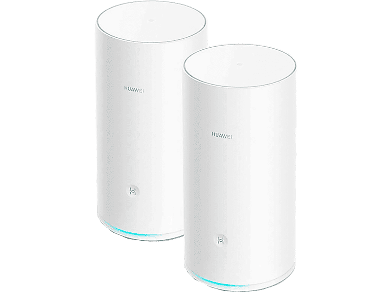 Router - HUAWEI Wifi Mesh 2-pack Sistema Wi-fi Mesh, triple banda, 2200 Mbps, HomeSec, Huawei Share, Blanco