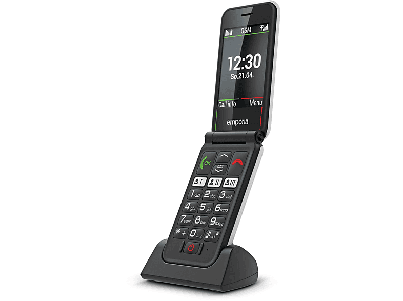 EMPORIA SIMPLYCITYglam 2G Seniorenhandy, Weiß