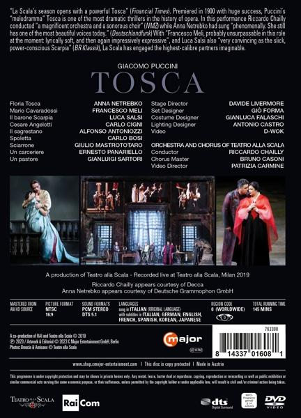 - Netrebko/Salsi/Meli/Antoniozzi/+ - (DVD) Tosca