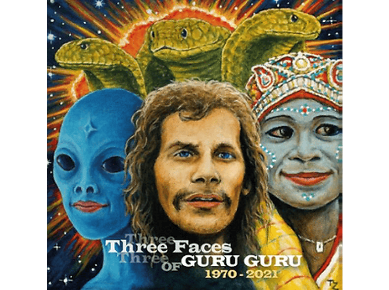 Guru Guru | Three Faces Of Guru Guru-180g Splatter Vinyl - (Vinyl) Guru ...
