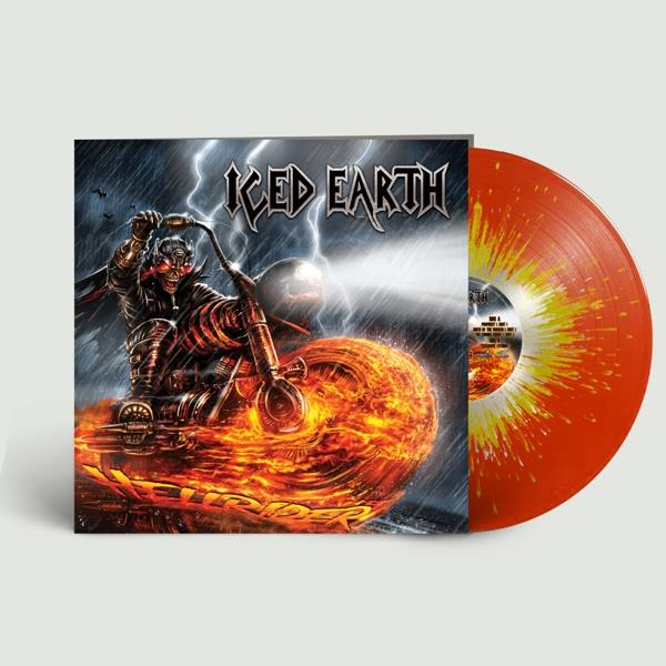 Iced Earth - Hellrider (Ltd.Orange/Yellow/Silver Splatter LP)  - (Vinyl)