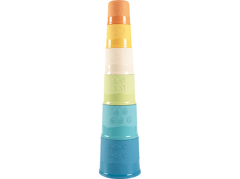 Mehrfarbig SMOBY Spielset Magic Stapelbecher Green Tower