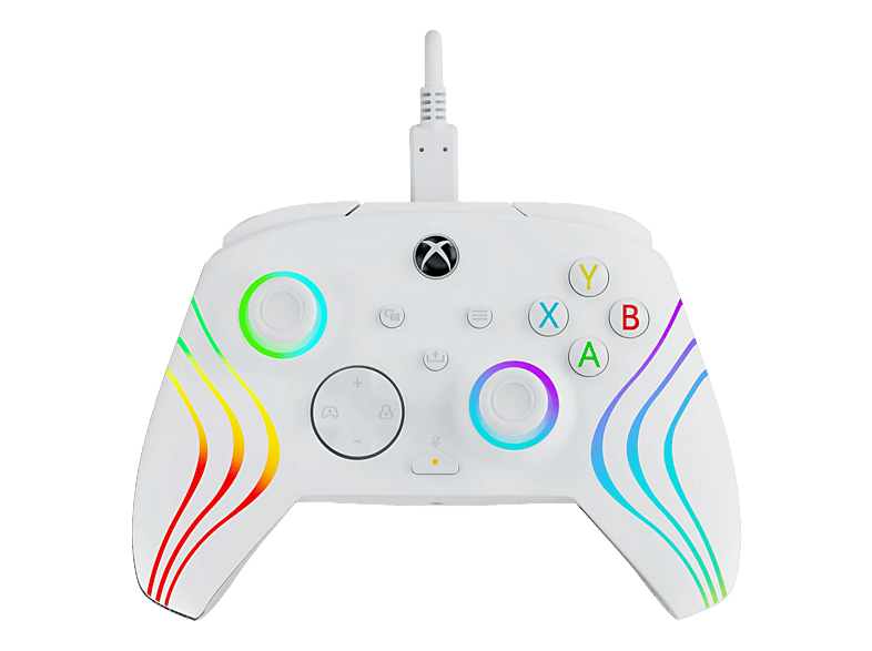 PDP Xbox Afterglow Wave - Controller (Weiss)