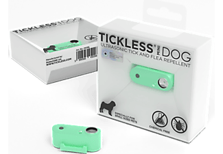 TICKLESS Mini Dog újratölthető, ultrahangos kullancs- és bolhariasztó készülék kutyáknak, menta zöld (DOG23MG)