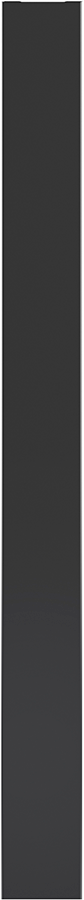 A tall, dark grey panel.