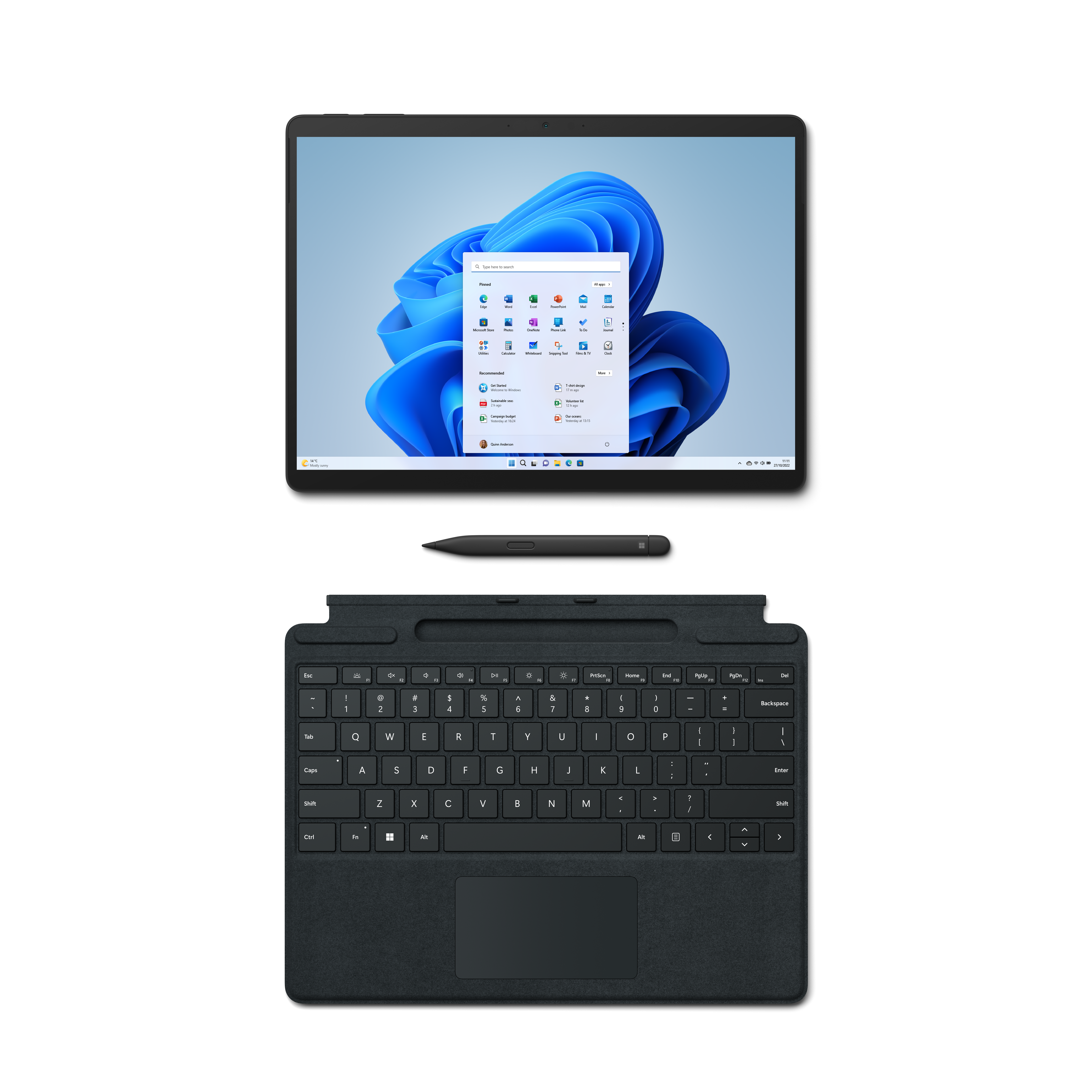 MICROSOFT SURFACE PRO 9 | 13.0 inch | Intel Core i7 - 16 GB - 256