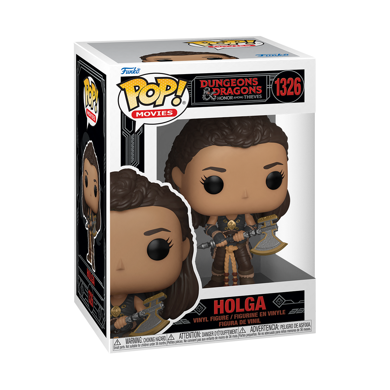 Figura Funko Pop! de Holga, una bárbara, de una película.