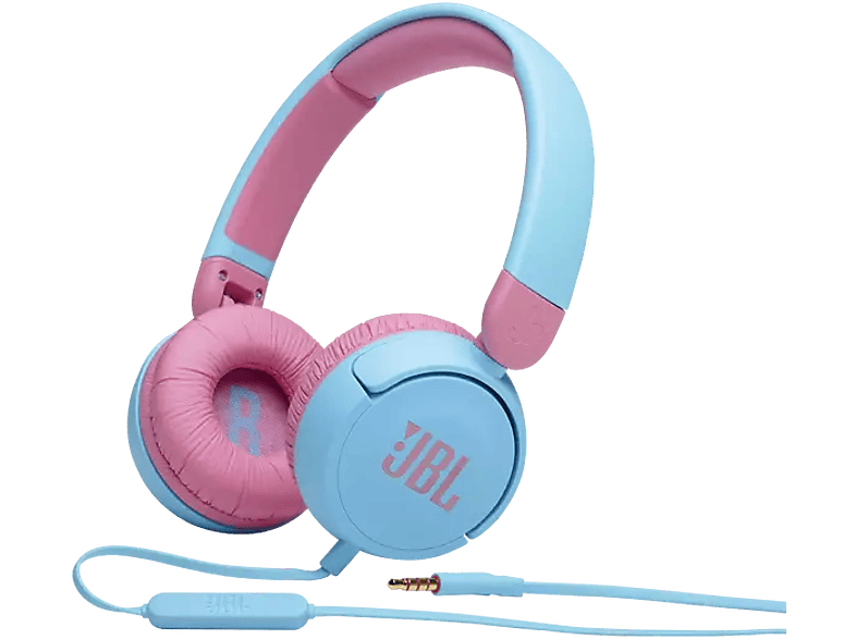 JBL JR310 vezetékes gyerek fejhallgató, kék