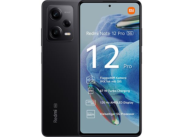 XIAOMI Redmi Note 12 Pro Midnight Black Dual SIM