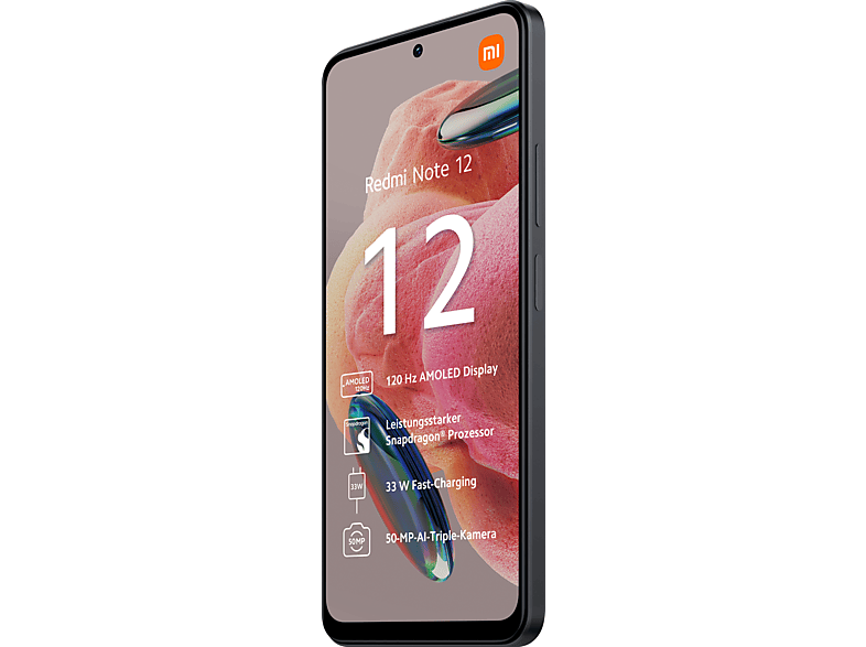 Thumbnail - XIAOMI Redmi Note 12 128 GB Onyx Gray Dual SIM