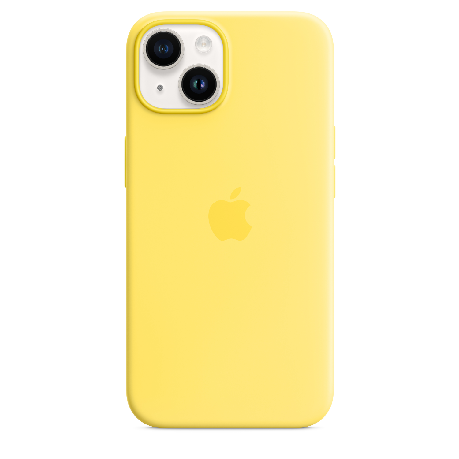 APPLE Cover Silicone MagSafe iPhone 14 Kanariegeel (MQU73ZM/A)