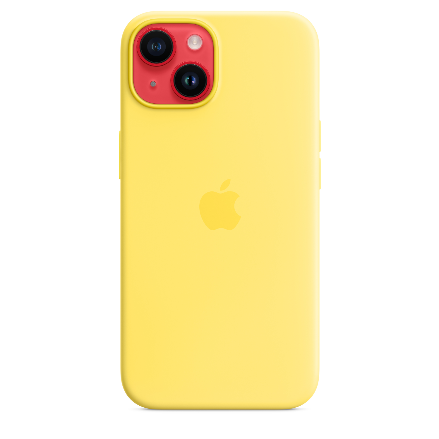 APPLE Cover Silicone MagSafe iPhone 14 Kanariegeel (MQU73ZM/A)