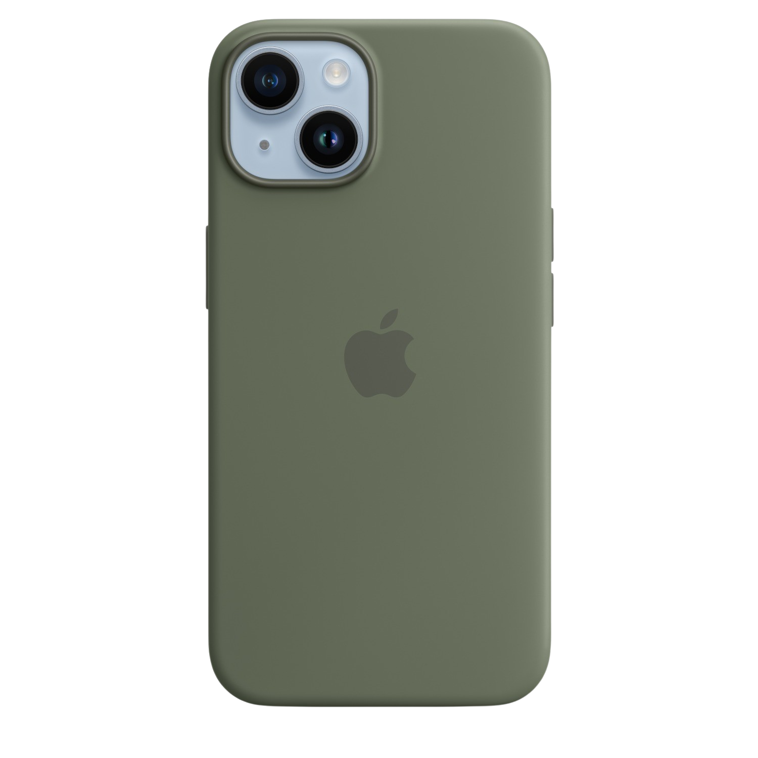 APPLE Cover Silicone MagSafe iPhone 14 Olijfgroen (MQU83ZM/A)