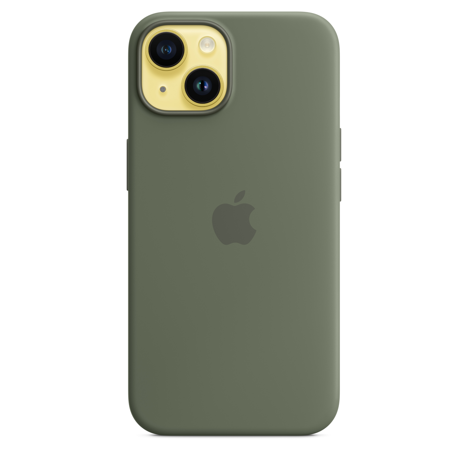 APPLE Cover Silicone MagSafe iPhone 14 Olijfgroen (MQU83ZM/A)