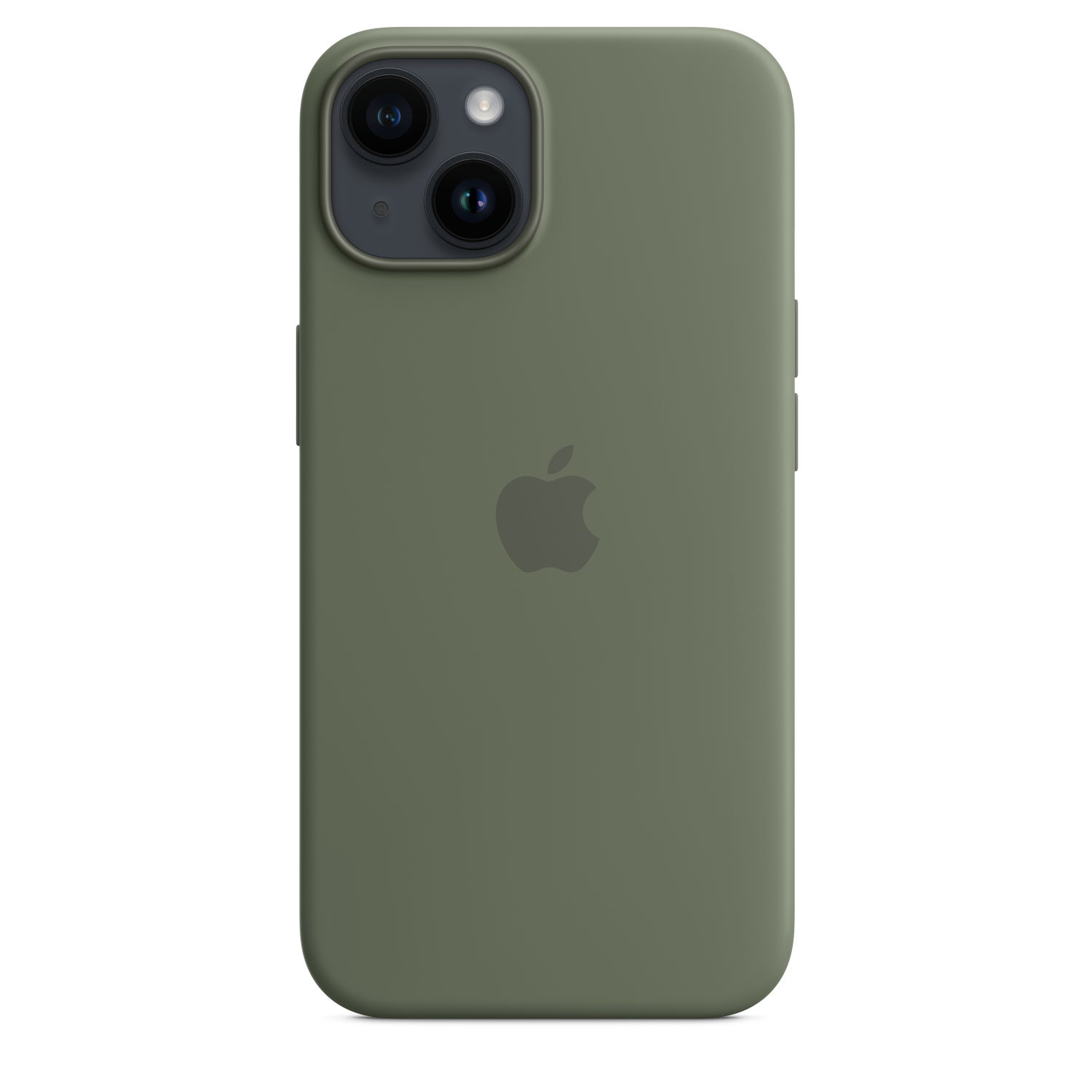 APPLE Cover Silicone MagSafe iPhone 14 Olijfgroen (MQU83ZM/A)