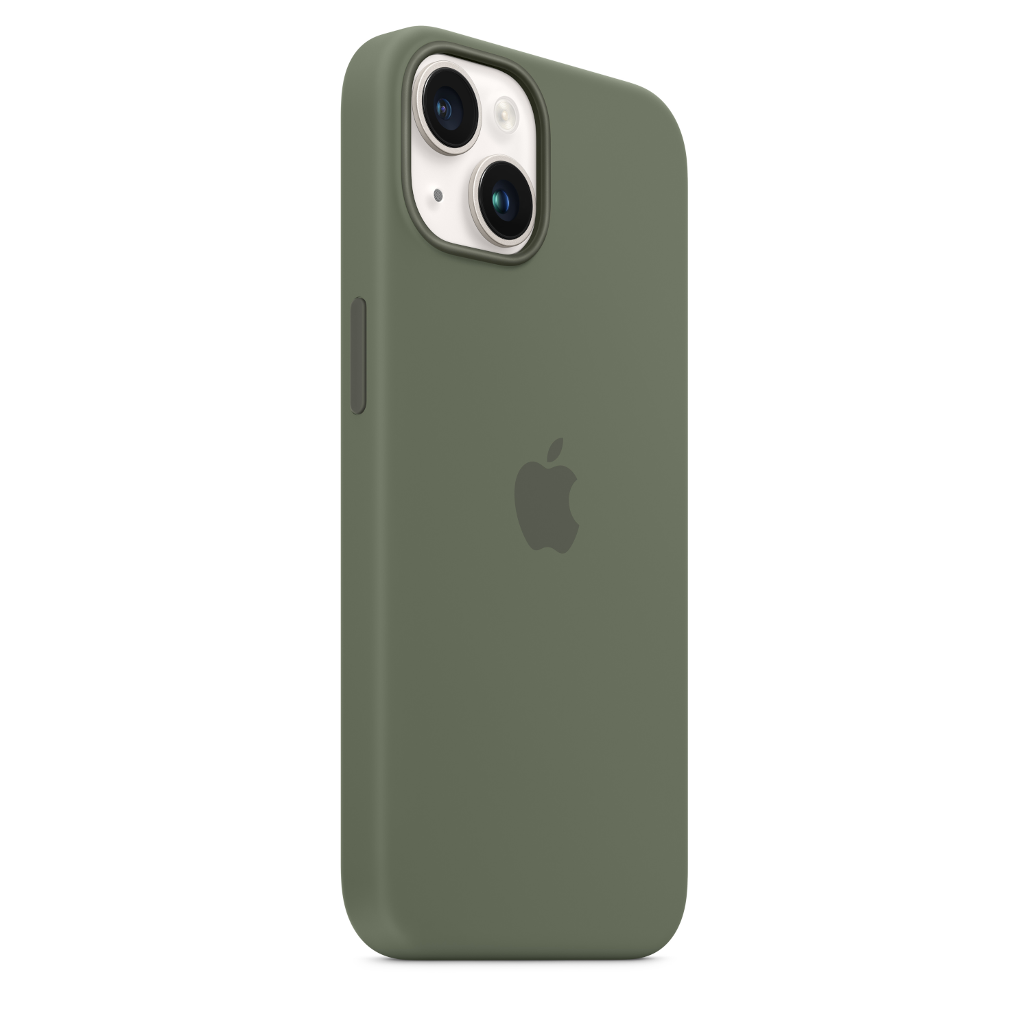 APPLE Cover Silicone MagSafe iPhone 14 Olijfgroen (MQU83ZM/A)