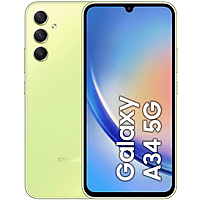 SAMSUNG Galaxy A34 5G, 256 GB, Awesome Lime