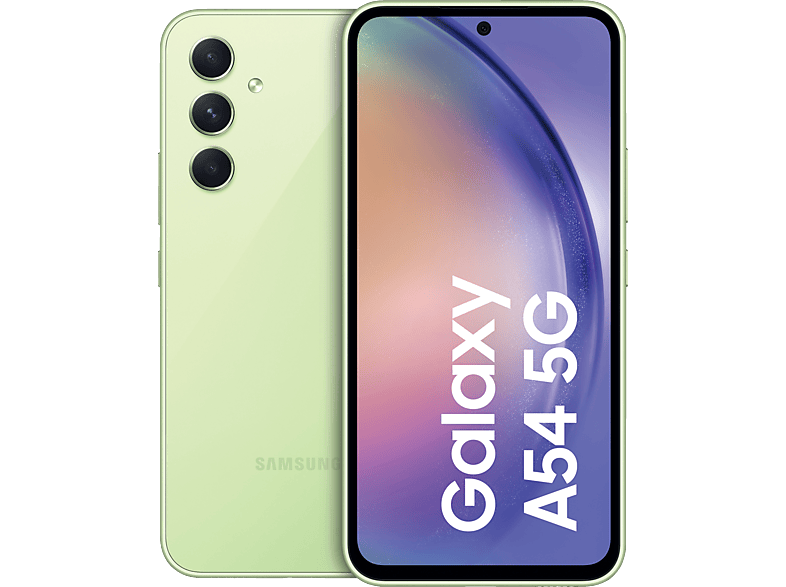 GB SAMSUNG A54 SIM 128 Lime Galaxy Awesome Dual 5G