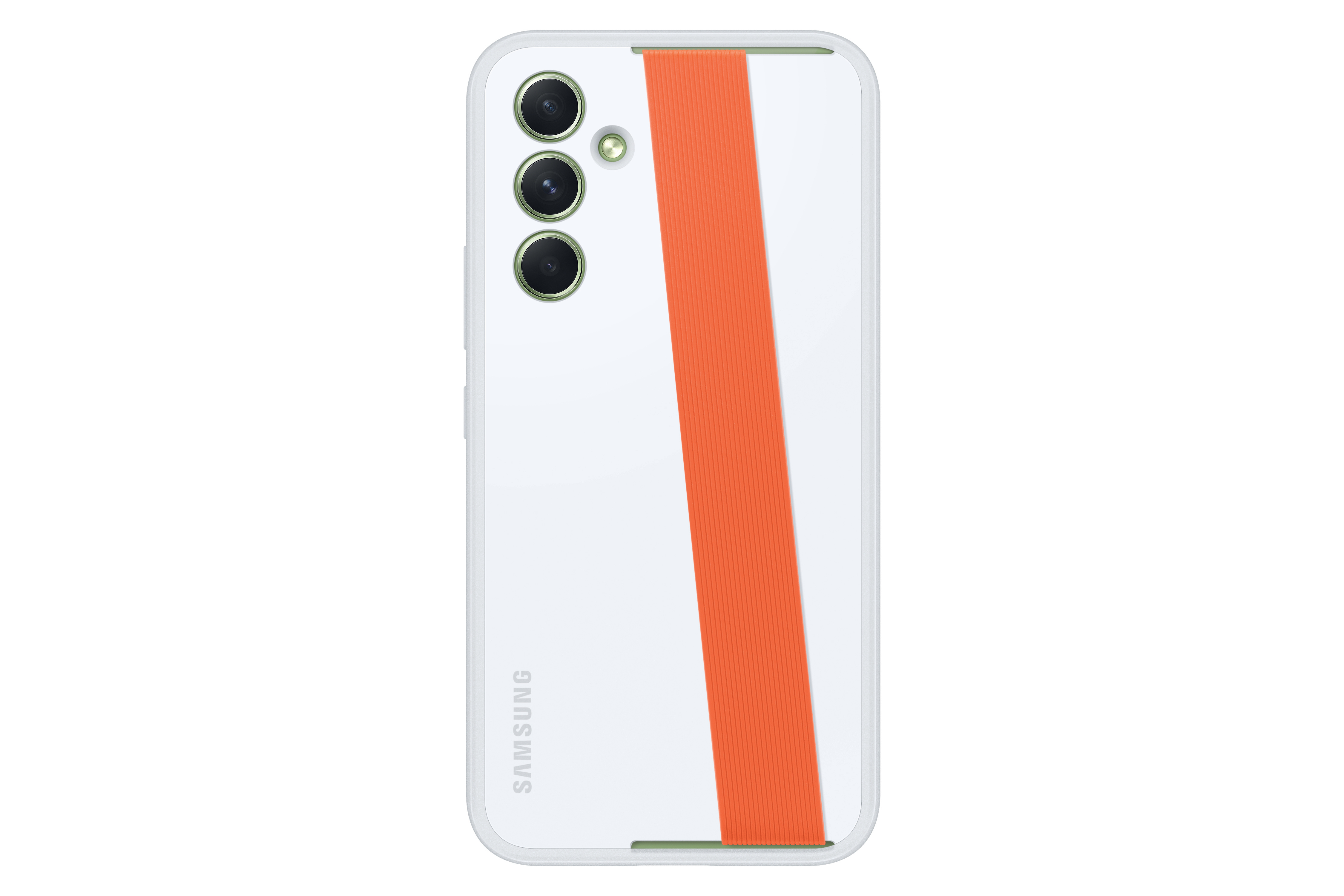 SAMSUNG Haze Galaxy Grip Case, Samsung, White 5G, A54 Backcover