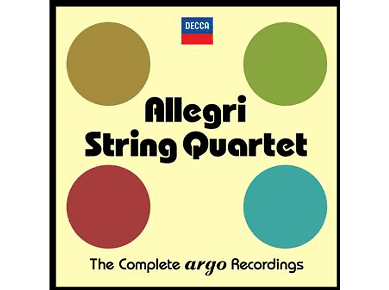 Allegri String Quartet - Quartet: Decca Recordings Cd