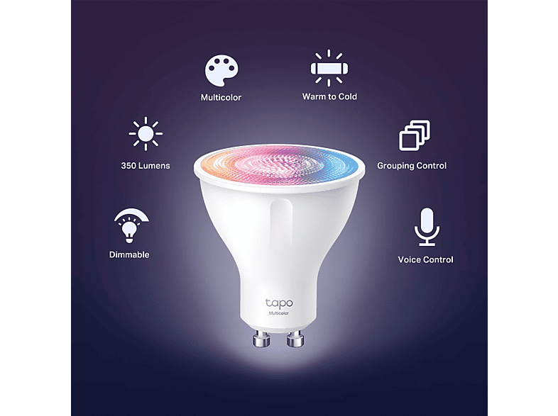 TP-LINK Akıllı Wi-Fi Çok Renkli Spot Lamba_1