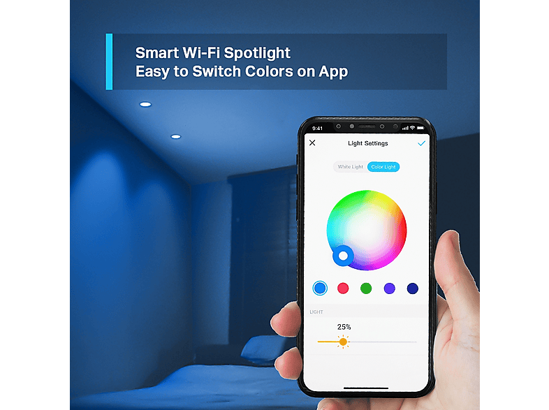 TP-LINK Akıllı Wi-Fi Çok Renkli Spot Lamba_3