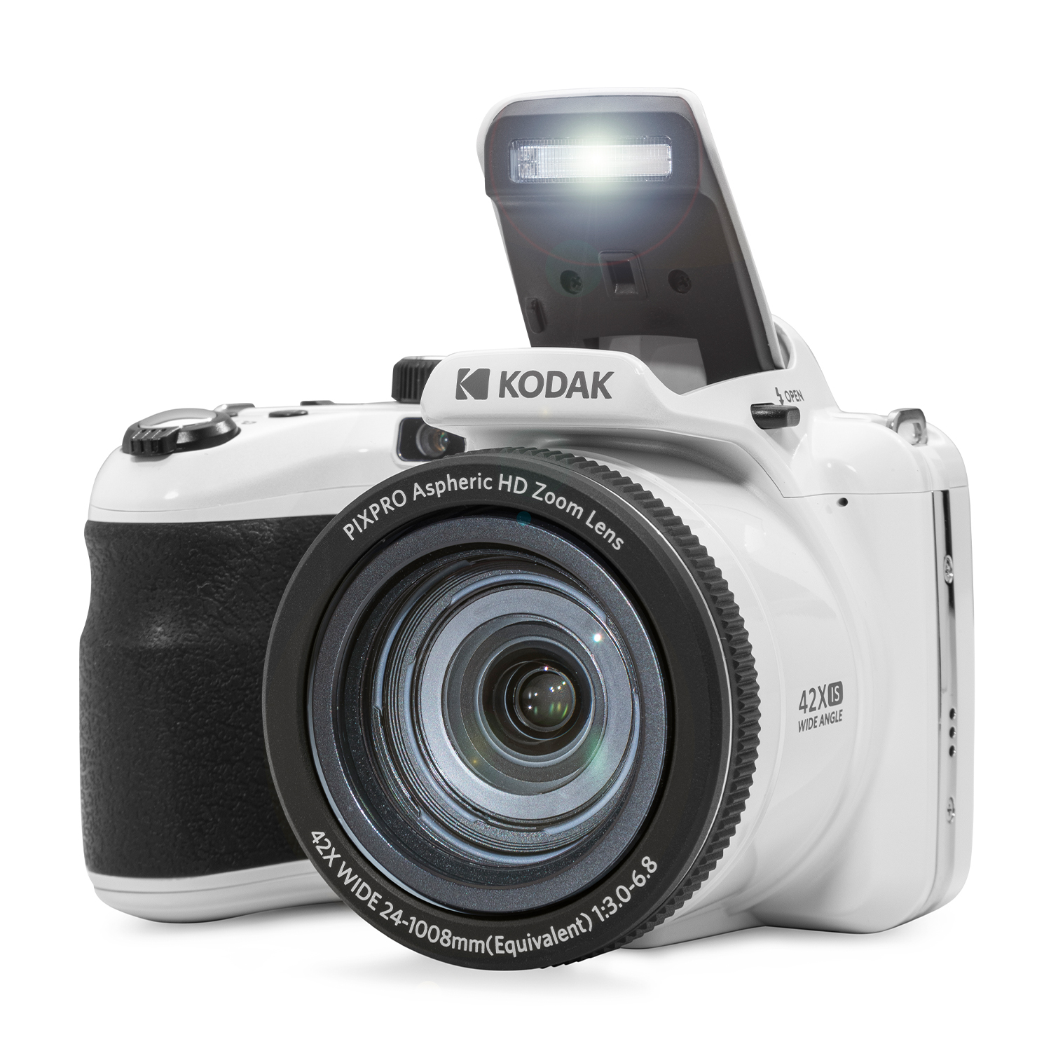 vhbw caricatore USB-C compatibile con Kodak Pixpro S-1, AZ651 Astro Zoom, AZ651, S1 camera + cavo USB-C + LED