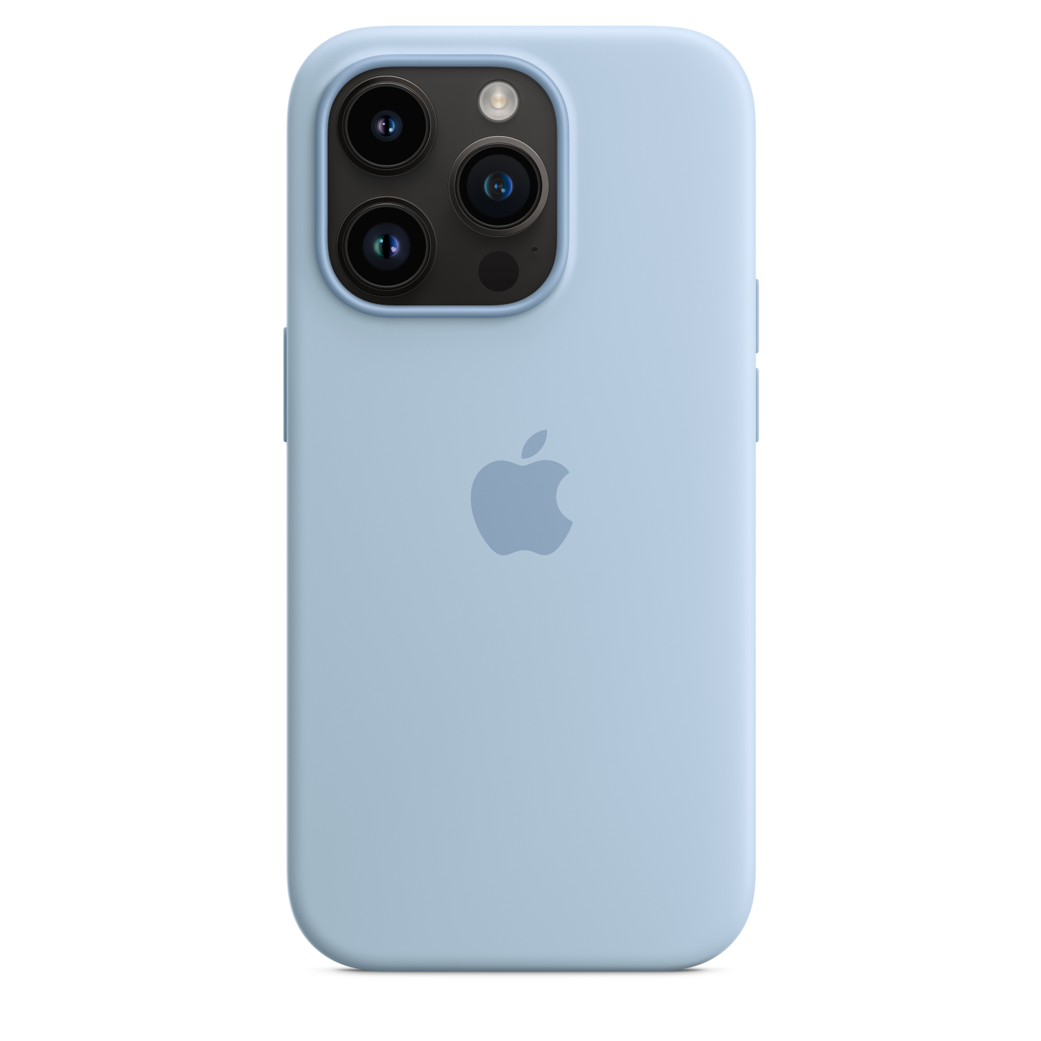 APPLE Cover Silicone MagSafe iPhone 14 Pro Bleu ciel (MQUJ3ZM/A)